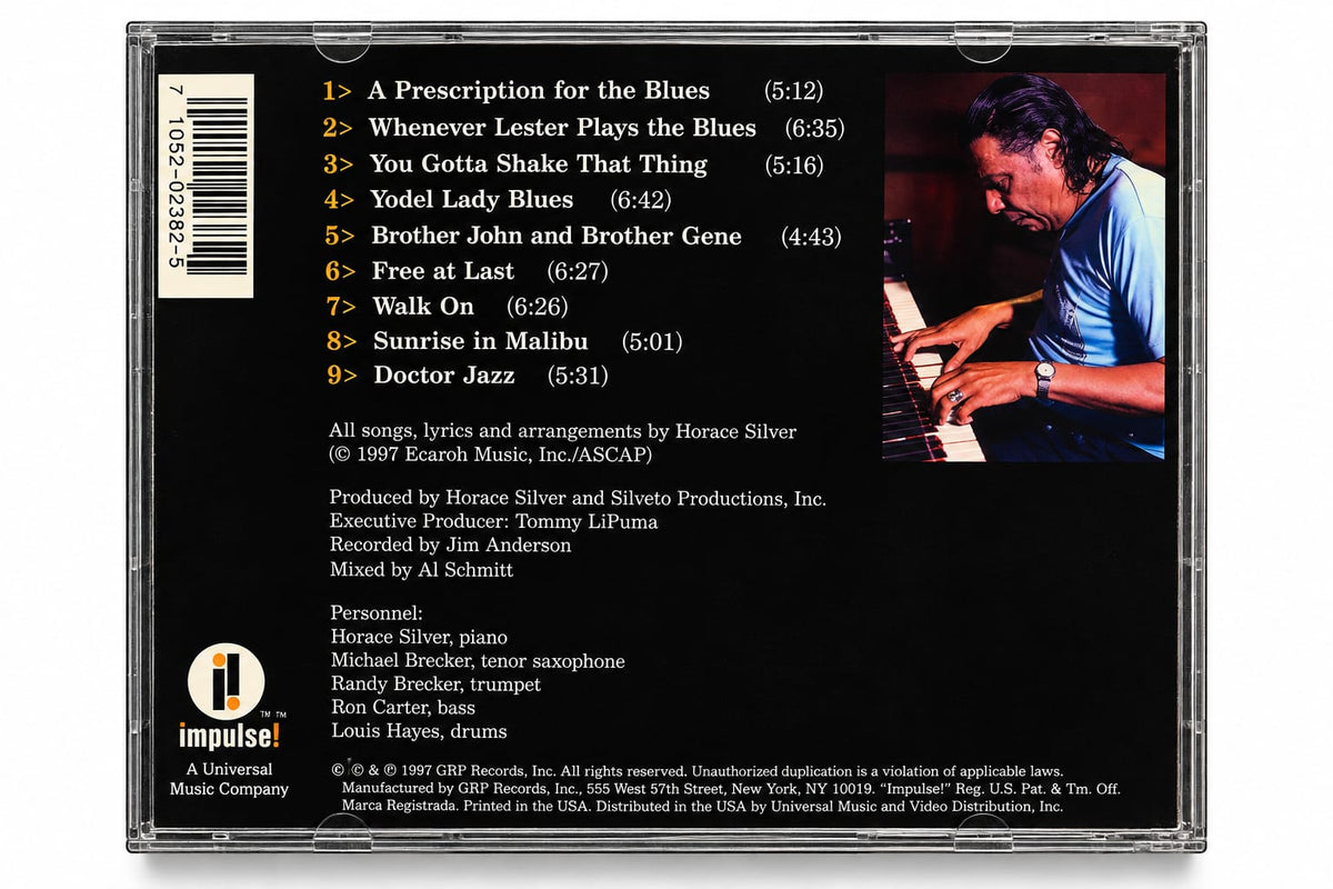 Horace Silver - A Prescription for the Blues - Audio CD product photo 2