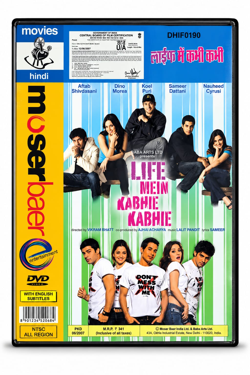 Life Mein Kabhi Kabhi – Hindi Movie DVD - product photo 1