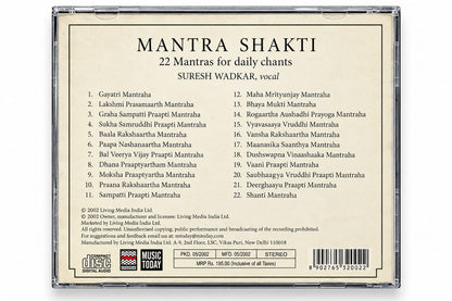 Mantra Shakti – 22 Mantras for Daily Chants – Audio CD - product photo 2