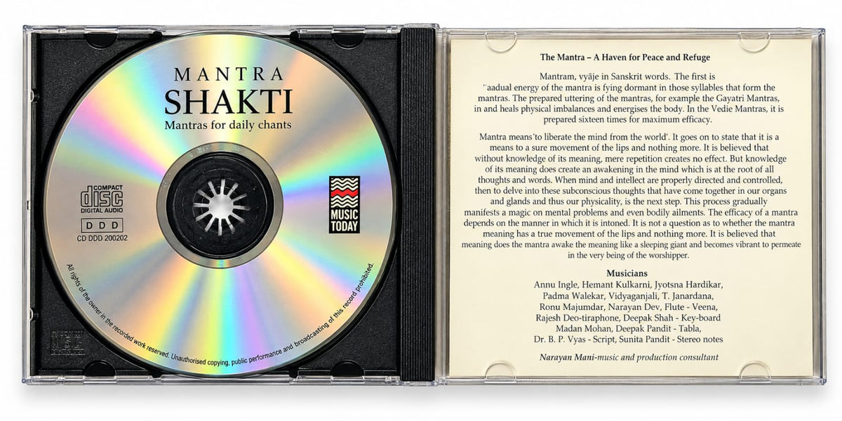 Mantra Shakti – 22 Mantras for Daily Chants – Audio CD - product photo 3