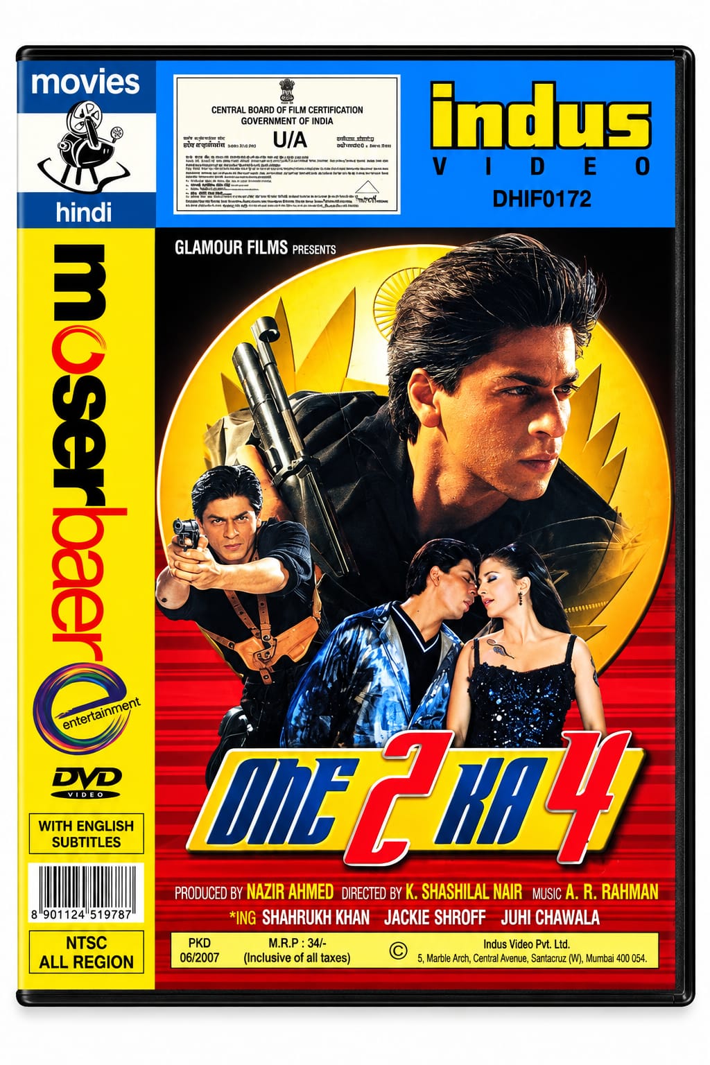 One 2 Ka 4 – Hindi Movie DVD - product photo 1