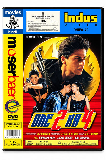 One 2 Ka 4 – Hindi Movie DVD - product photo 1