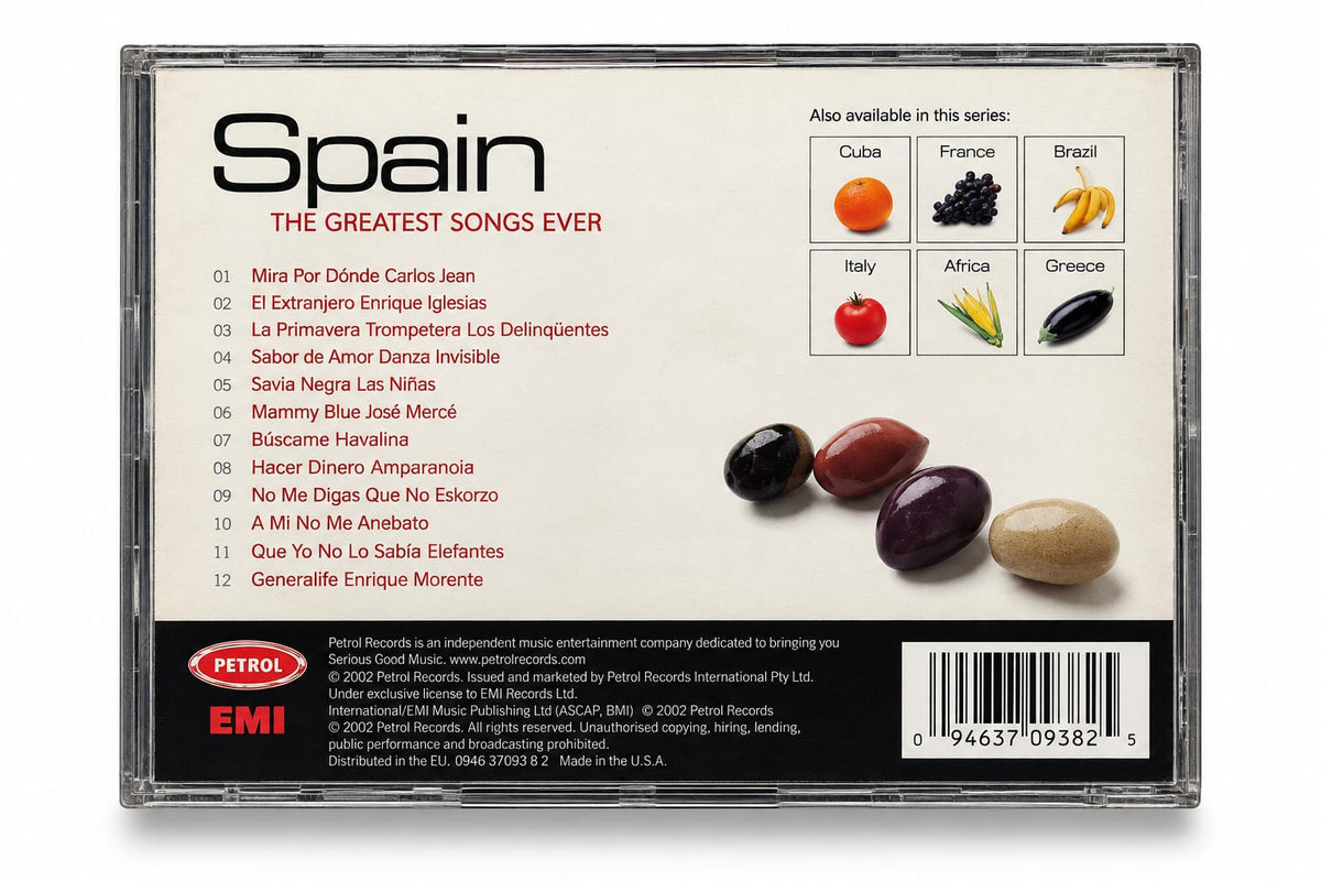 Spain: The Greatest Songs Ever - Audio CD product photo 2
