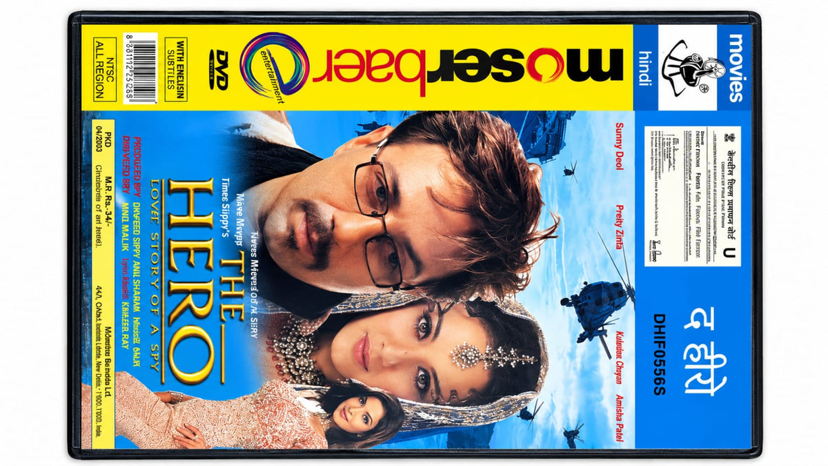 The Hero: Love Story of a Spy – Hindi Movie DVD - product photo 1