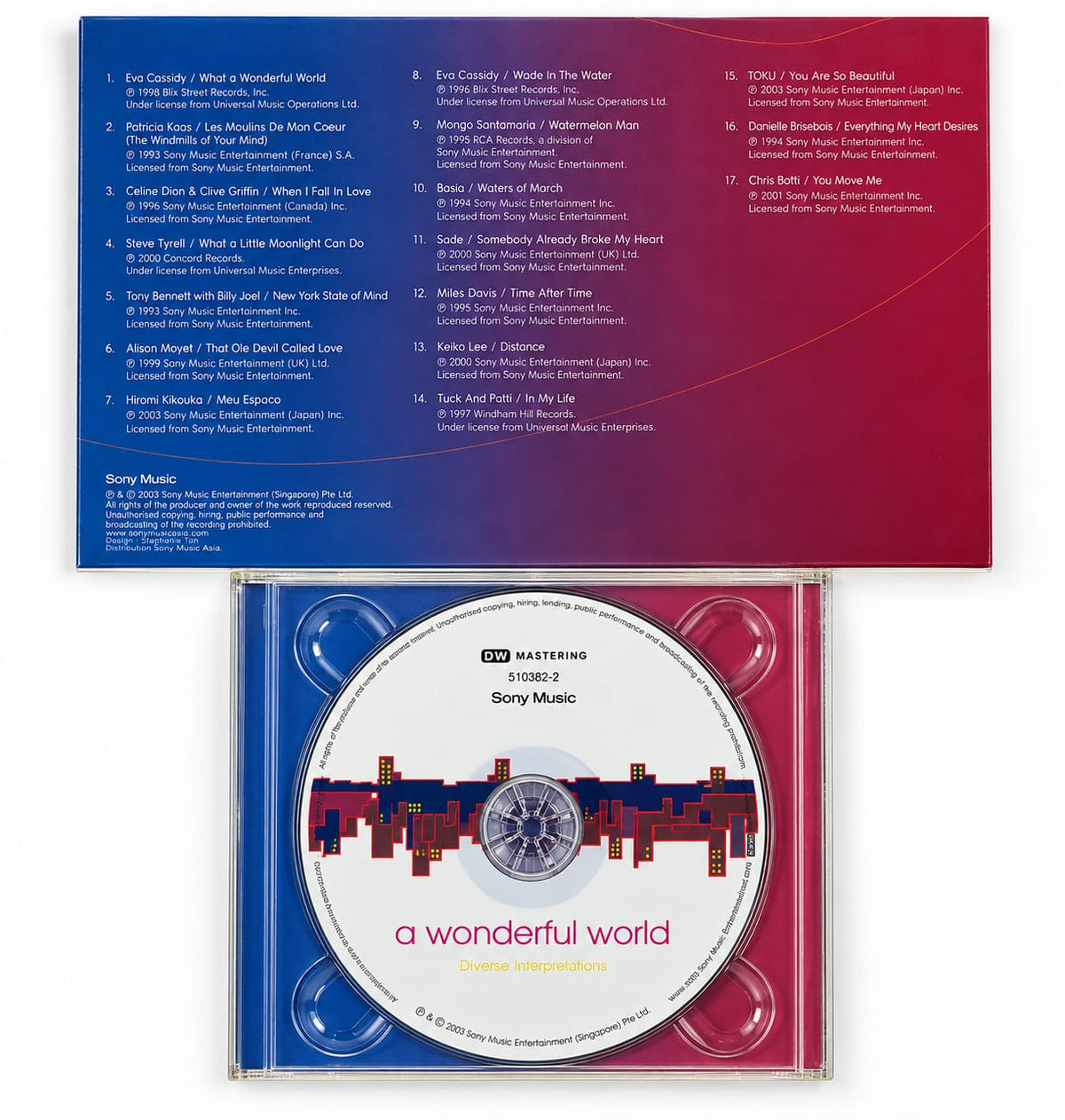 A Wonderful World: Diverse Interpretations – Audio CD - product photo 1