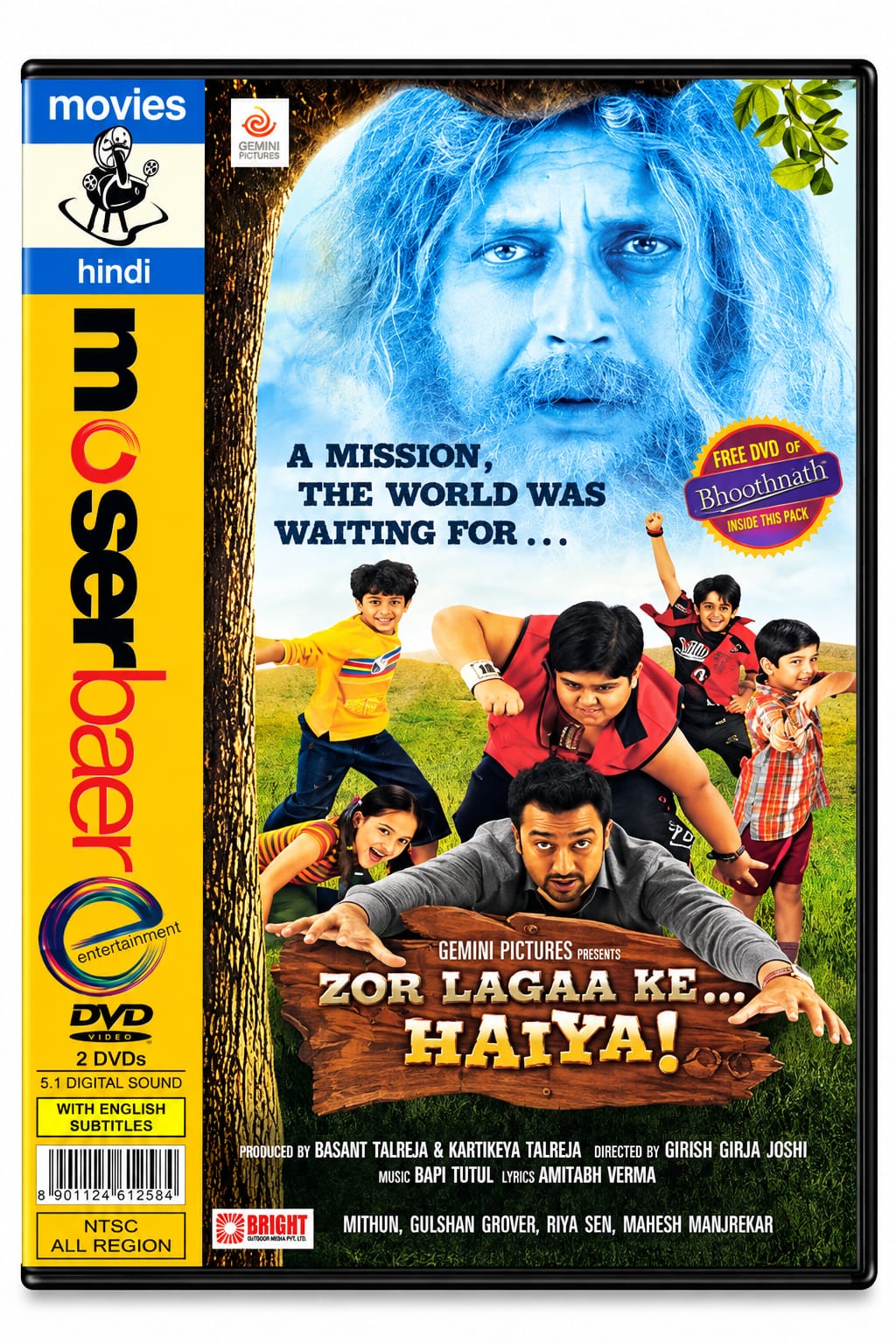 Zor Lagaa Ke... Haiya! / Bhoothnath – Hindi Movie DVD - product photo 1