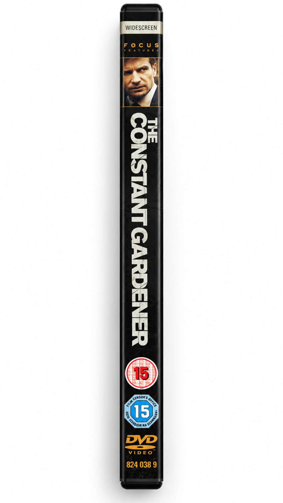 The Constant Gardener – Movie DVD | Ralph Fiennes & Rachel Weisz spine cover