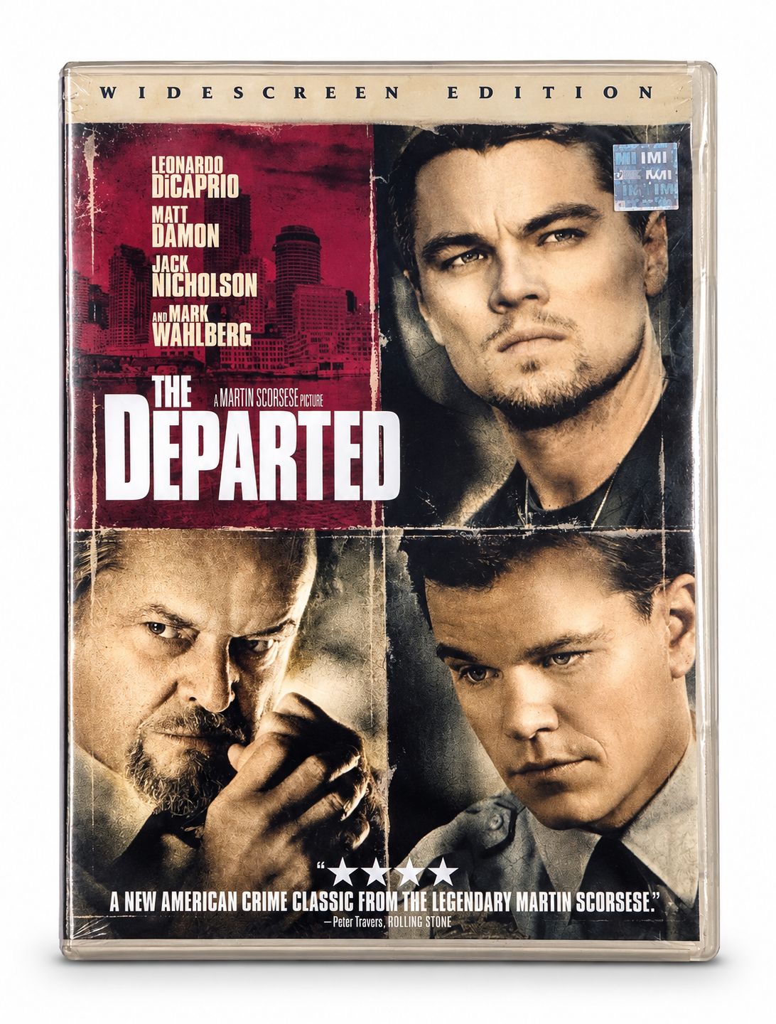 The Departed original movie DVD front cover