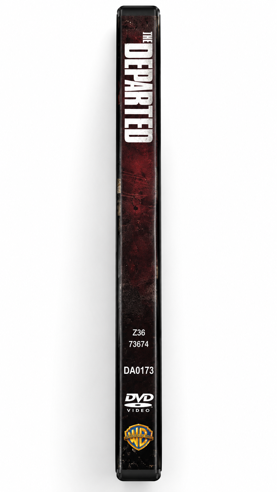 The Departed original movie DVD spine