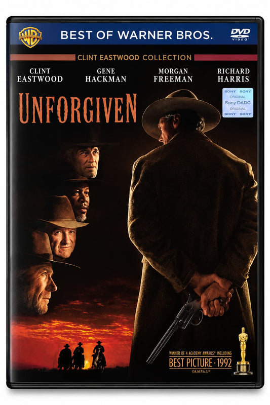 Unforgiven – Movie DVD | Clint Eastwood front cover