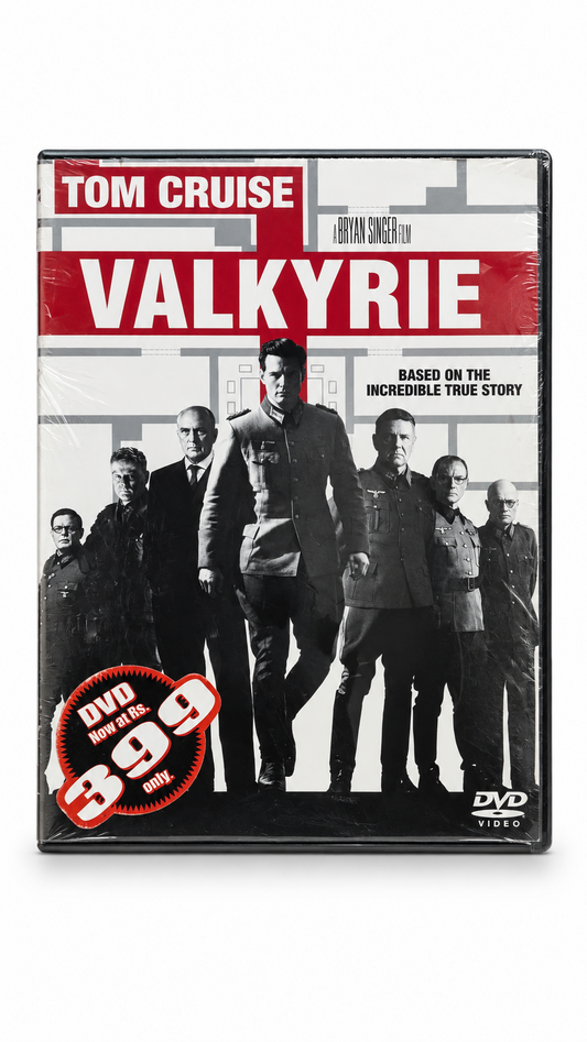 Valkyrie Tom Cruise DVD front cover