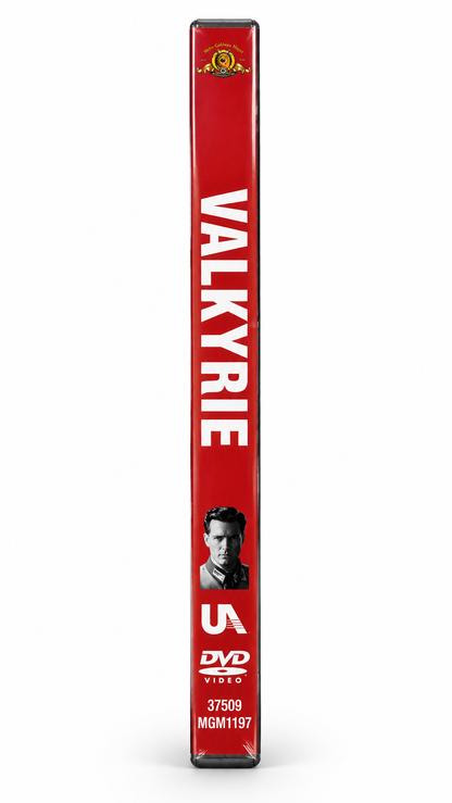 Valkyrie Tom Cruise DVD spine